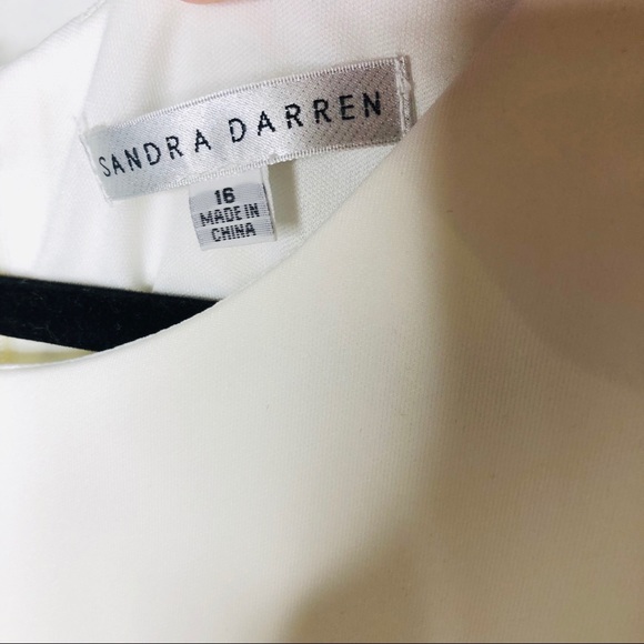 Sandra Darren NWT Sheath dress/ blackout details - Picture 4 of 7